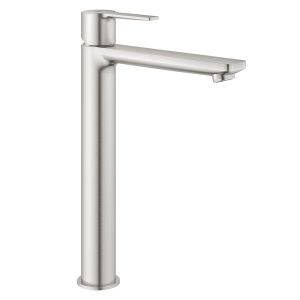 Смеситель для свободностоящей раковины GROHE Lineare New, суперсталь (23405DC1)