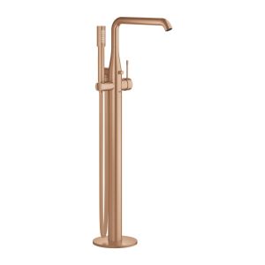 Смеситель однорычажный для ванны  GROHE Essence New, напольный монтаж, теплый закат, матовый (23491DL1)