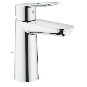 Смеситель для раковины GROHE BauLoop с донным клапаном, M-Size, хром (23762000)