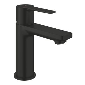 Смеситель однорычажный GROHE Lineare для раковины, 1/2″ XS-Size, матовый черный (237912431)