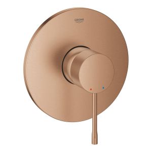 Смеситель однорычажный для душа GROHE Essence, круглая розетка, теплый закат матовый (24057DL1)