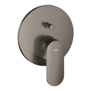 Смеситель однорычажный GROHE Plus с переключателем на 2 положения, темный графит матовый (24060AL4)