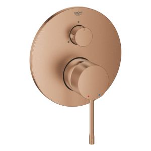 Внешняя панель смесителя для ванны GROHE Essence с переключателем на 3 положения, теплый закат (24092DL1)