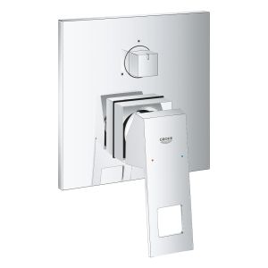 Внешня панель смесителя для ванны GROHE Eurocube с переключателем на 3 положения, хром (24094000)