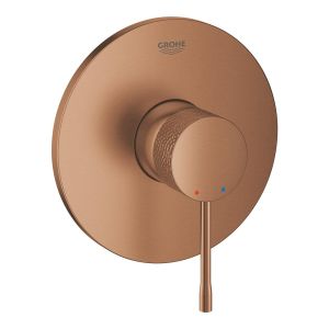 Смеситель однорычажный GROHE Essence для душа, теплый закат матовый, крафтовый декор (24168DE1)