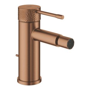 Смеситель однорычажный GROHE Essence для биде, размер S, 1/2″, теплый закат матовый, крафтовый декор (24178DE1)