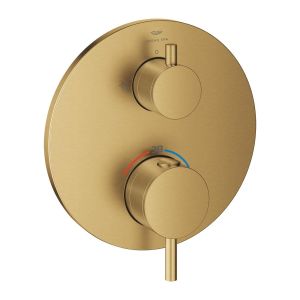 Термостат для душа GROHE Atrio с переключателем на 2 положения, холодный рассвет, матовый (24358GN0)