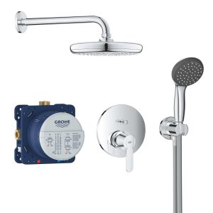 Душевая система GROHE Get с верхним душем Vitalio Start 210, хром (25220001)