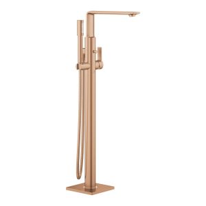 Смеситель однорычажный GROHE Allure для ванны, DN 15, напольный монтаж, теплый закат, матовый (25222DL1)