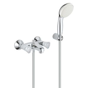 Смеситель для ванны GROHE Costa L, с душевым гарнитуром, хром (2546010A)