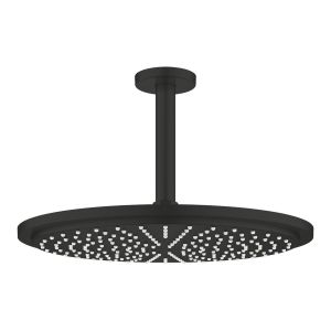 Душевой комплект GROHE Rainshower Cosmopolitan с душевым кронштейном 142 мм, матовый черный (260672430)