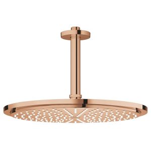 Верхний душ GROHE Rainshower с потолочным кронштейном, теплый закат глянец (26067DA0)