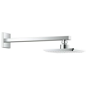 Верхний душ с кронштейном GROHE Euphoria Cube, диаметр 152 мм, хром (26073000)