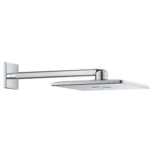 Верхний душ GROHE Rainshower 310 SmartActive Cube с душевым кронштейном 430 мм, 2 режима струи, хром (26479000)