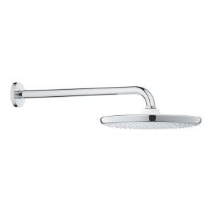 Верхний душ GROHE Tempesta 250 с душевым кронштейном 380 мм, 1 режим струи, хром (26668000)