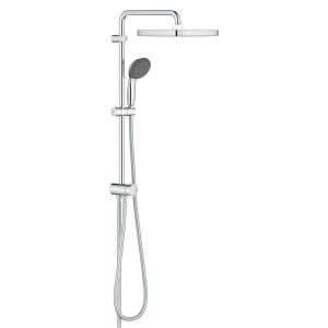 Душевая система GROHE QuickFix Vitalio Start System 250 Cube наружного монтажа с переключателем, хром (26698000)