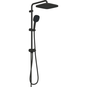 Душевая система с дивертором GROHE Vitalio Comfort 250, штанга 620 мм, 8.5 л/мин, черный матовый (266982431)