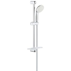 Душевой гарнитур GROHE Tempesta New с полочкой, душевая штанга 600 мм, хром (27926001)