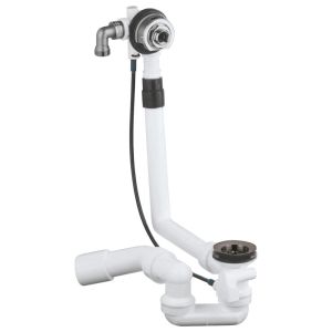 Наливной, сливной и переливной гарнитур Grohe Talentofill, темный графит глянец (28990A00)