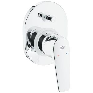 Смеситель для ванны GROHE BauFlow (внешняя и встраиваемая части), хром (29045000)