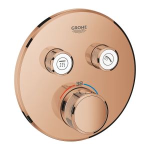 Внешняя панель термостата для душа GROHE Grohtherm SmartControl, теплый закат глянец (29119DA0)