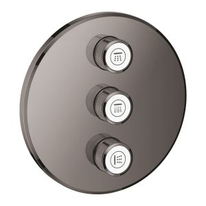 Комплект верхней монтажной части для вентиля GROHE Grohtherm SmartControl, темный графит глянец (29122A00)
