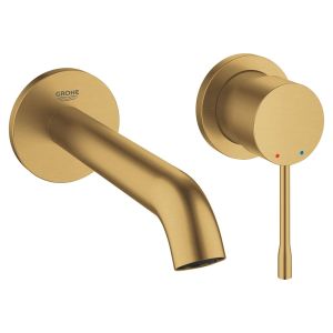 Смеситель для раковины на два отверстия GROHE Essence, размер M, холодный рассвет матовый (29192GN1)