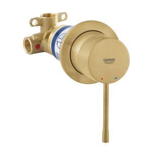 Смеситель однорычажный GROHE Essence для душа, холодный рассвет матовый (29197GN0)