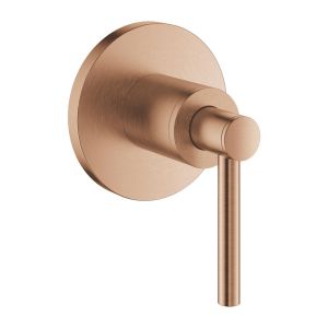 Накладная панель скрытой вентильной головки GROHE Atrio, рукоятка-рычаг, теплый закат матовый (29397DL0)