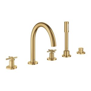 Комплект для ванны GROHE Atrio на 5 отверстий, холодный рассвет, матовый (29408GN0)