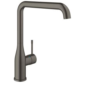 Смеситель для кухни GROHE Essence New, L-излив, тёмный графит матовый (30269AL0)