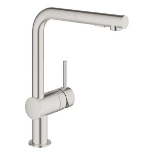Смеситель для кухни GROHE Minta, суперсталь (30274DC0)