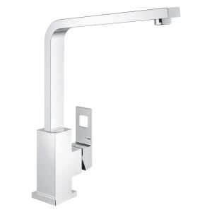 Смеситель для кухни GROHE Eurocube, однорычажный, хром (31255000)