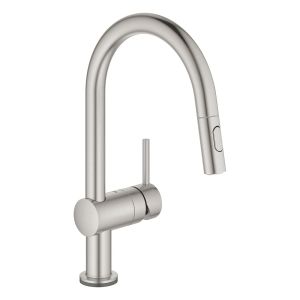 Смеситель для кухни GROHE Minta Touch сенсорный, суперсталь (31358DC2)