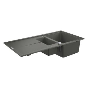 Мойка GROHE K400 с 1,5 чашей, 1000 x 500 мм, серый гранит (31642AT0)