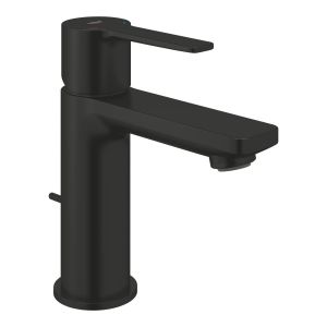 Однорычажный смеситель для раковины GROHE Lineare 1/2″ XS-Size, матовый черный (321092431)