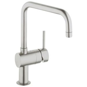 Смеситель для кухни GROHE Minta с U-изливом, суперсталь (32488DC0)
