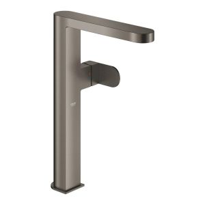 Смеситель однорычажный GROHE Plus для раковины, размер XL, темный графит матовый (32618AL4)