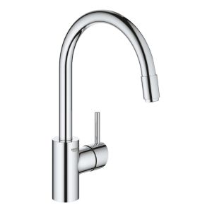 Смеситель для кухни GROHE Concetto New с высоким изливом, хром (32663003)