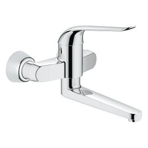 Смеситель для раковины GROHE Euroeco Special (вынос 257 мм, длина рычага 170 мм), хром (32773000)
