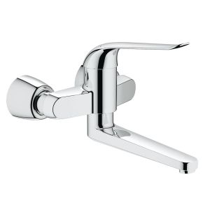 Смеситель для раковины GROHE Euroeco Special (вынос 274 мм, длина рычага 170 мм), хром (32774000)