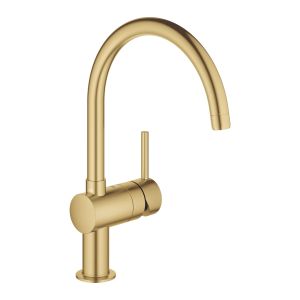 Смеситель для кухни GROHE Minta, однорычажный, холодный рассвет матовый (32917GN0)