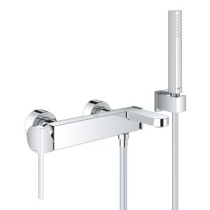 Смеситель для ванны GROHE Plus, настенный монтаж, хром (33547003)