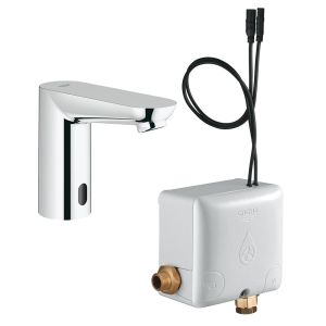 Инфракрасный вентиль для раковины GROHE Euroeco CE (без функции смешивания воды), с энергонакоплением, хром (36384000)