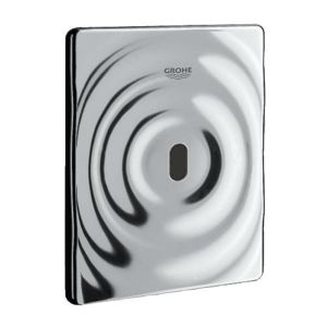 Инфракрасная панель смыва для писсуара GROHE Tectron Surf (1 режим смыва), хром (37336001)