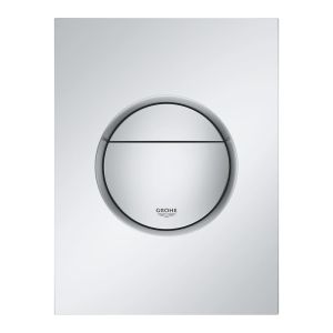 Панель смыва GROHE Nova Cosmopolitan для унитаза, размер S, матовый хром (37601P00)