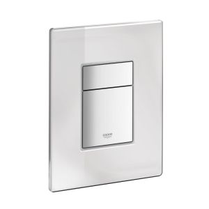 Панель смыва для унитаза GROHE Skate Cosmopolitan Glass, (3 режима смыва), зеркальный (389160A0)