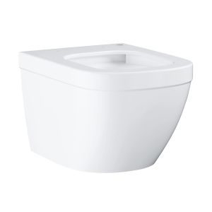 Подвесной безободковый компактный унитаз GROHE Euro Ceramic, (без сиденья), альпин-белый (39206000)