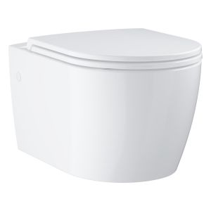 Унитаз GROHE Bau Ceramics подвесной с сиденьем для унитаза, альпин-белый (103860SH00)