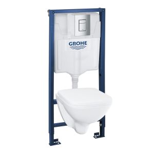 Инсталляционный комплект GROHE Solido 4-в-1 в сборе, монтажная высота 1.13 м (39467000)